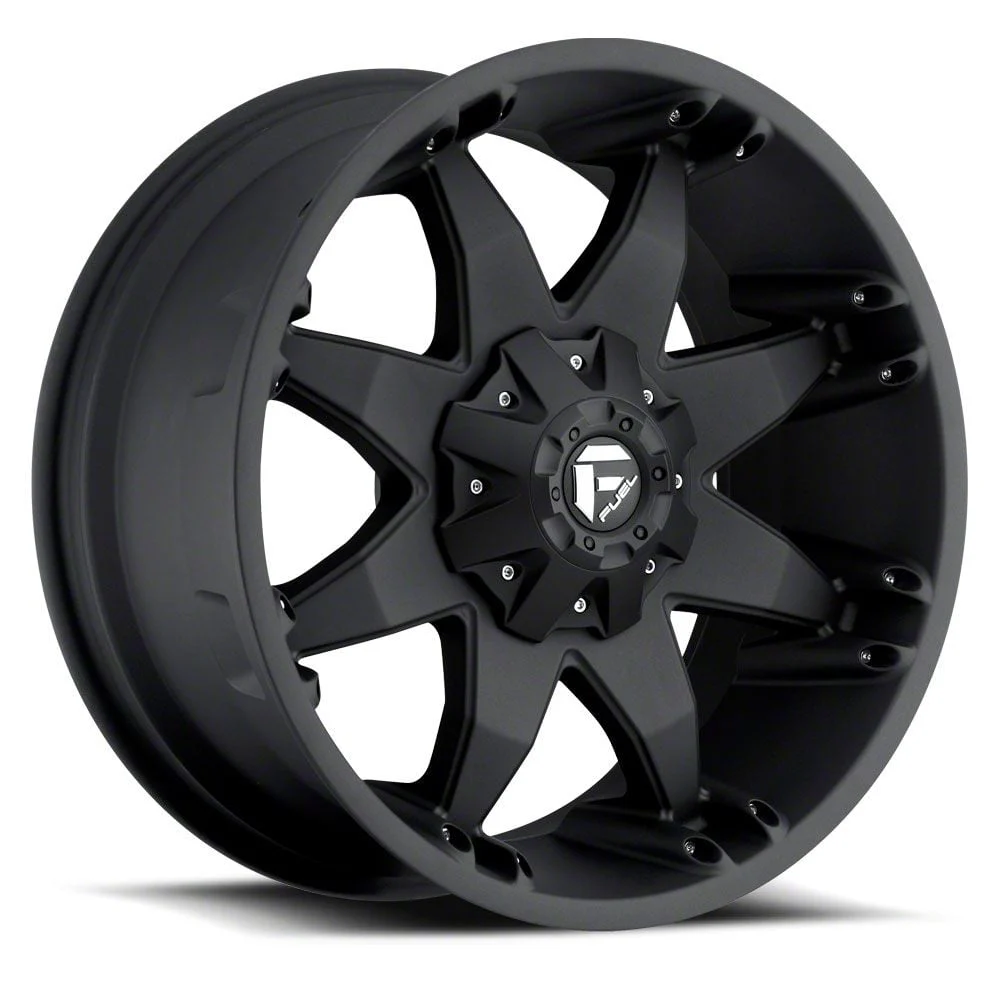 Fuel Wheels Octane Matte Black 8-Lug Wheel; 20x9; 1mm Offset (11-16 F-250 Super Duty)