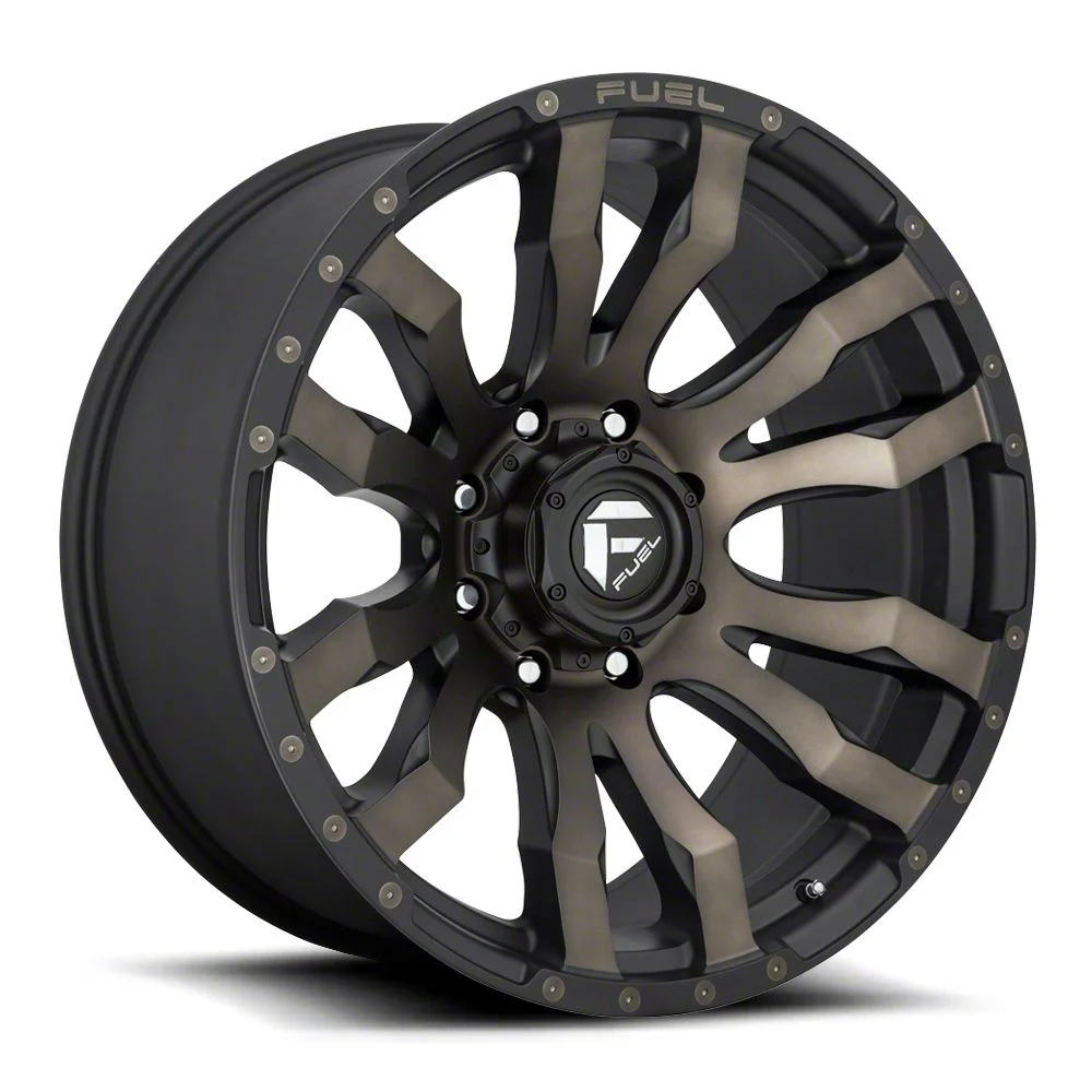 Fuel Wheels Blitz Matte Black with Dark Tint 8-Lug Wheel; 17x9; -12mm Offset (11-16 F-350 Super Duty SRW)