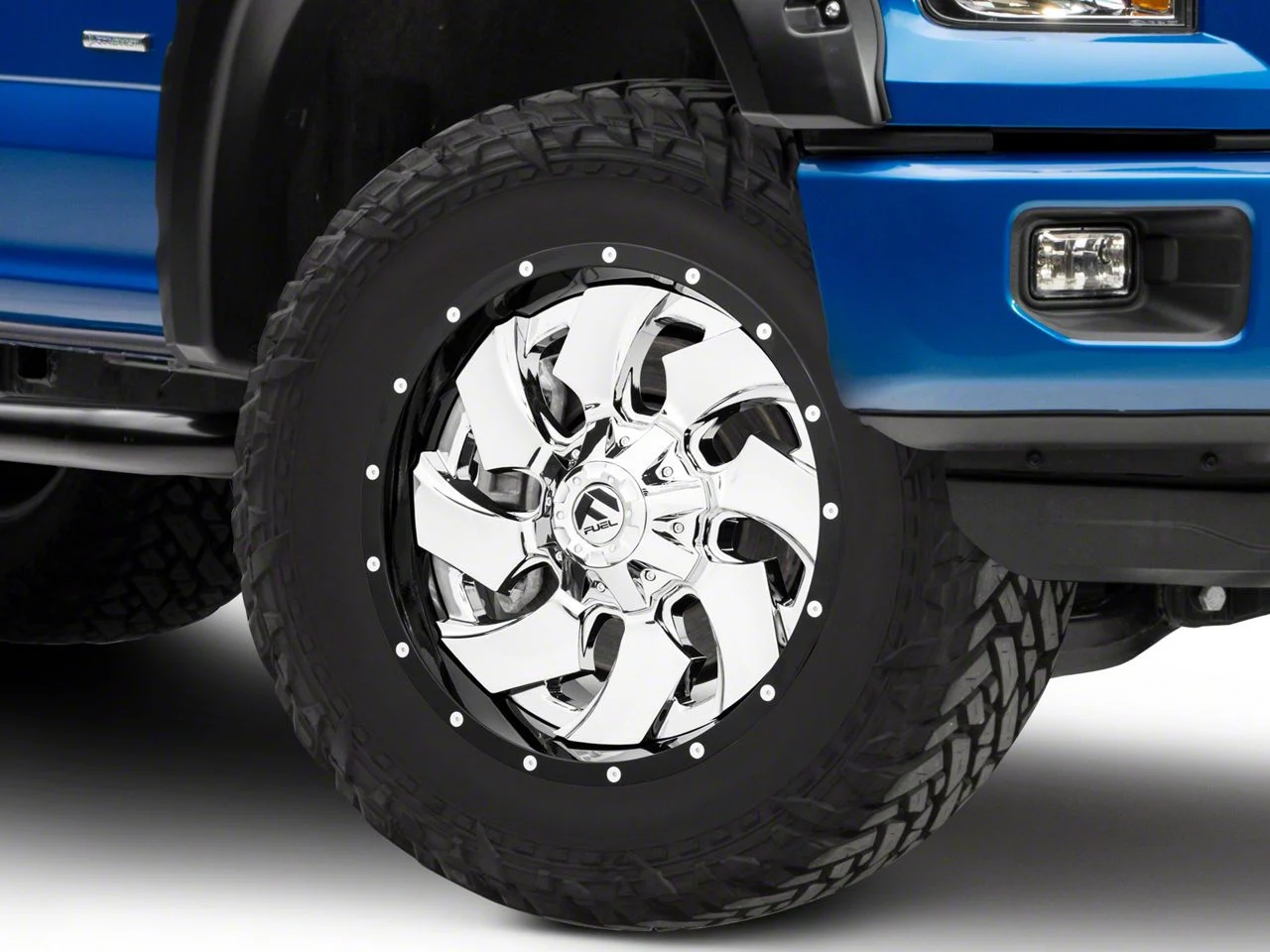 Fuel Wheels Cleaver Chrome 6-Lug Wheel; 20x9; 20mm Offset (15-20 F-150)