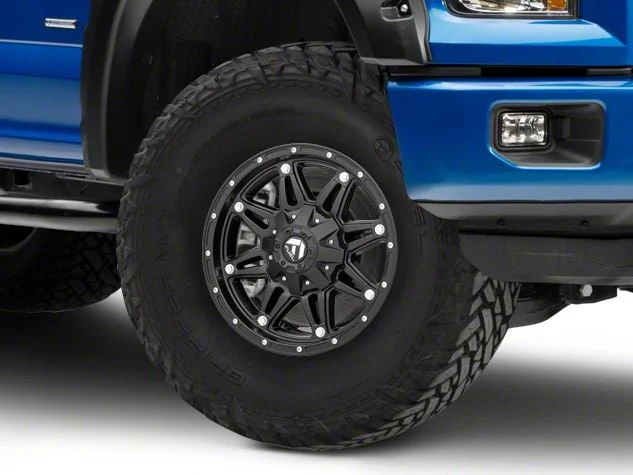 Fuel Wheels Hostage Matte Black 6-Lug Wheel; 17x8.5; 14mm Offset (15-20 F-150)