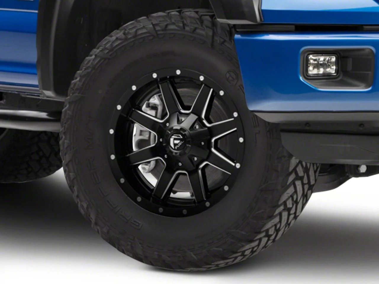 Fuel Wheels Maverick Matte Black Milled 6-Lug Wheel; 18x9; 20mm Offset (15-20 F-150)