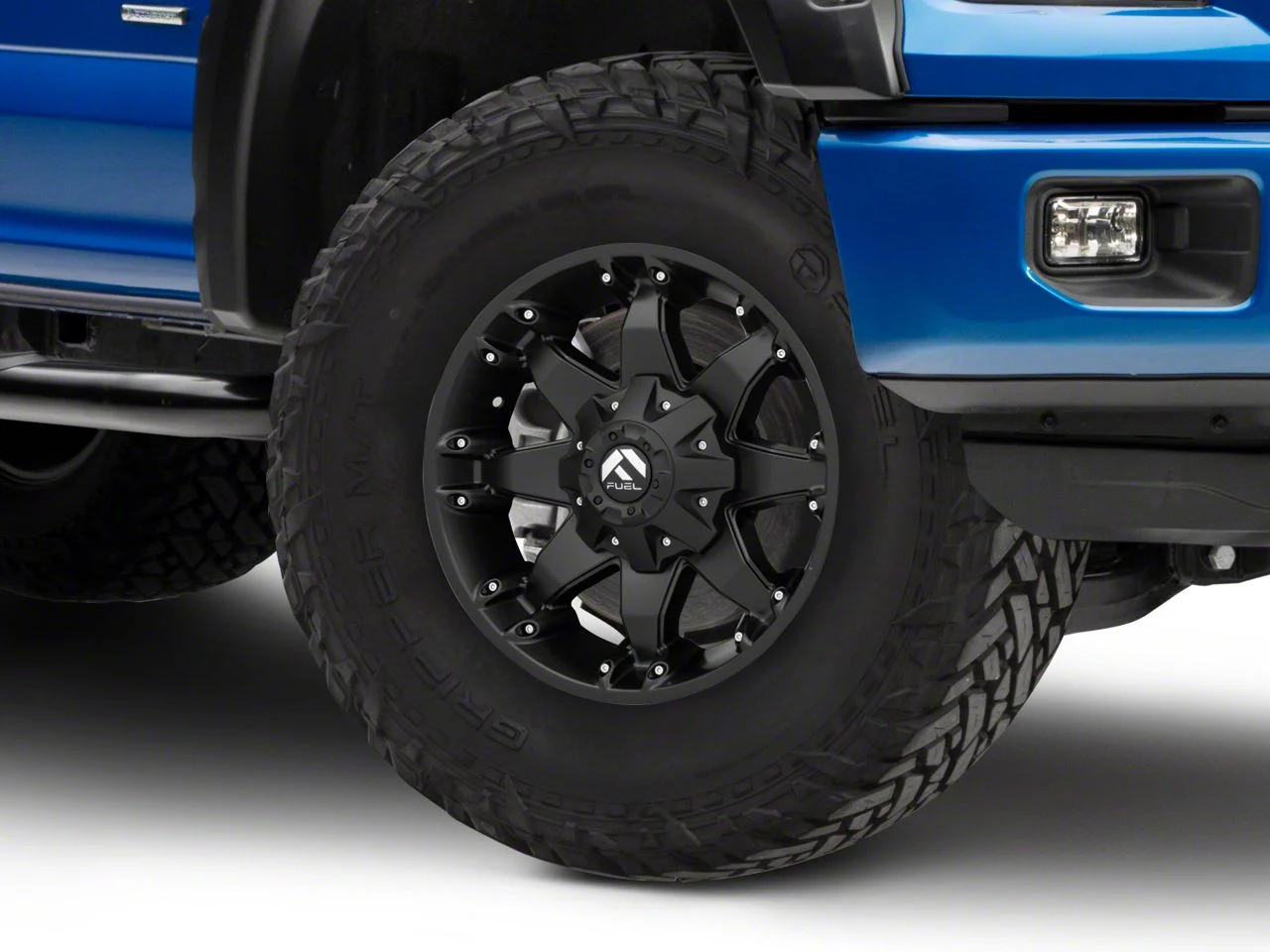 Fuel Wheels Octane Matte Black 6-Lug Wheel; 17x8.5; 14mm Offset (15-20 F-150)