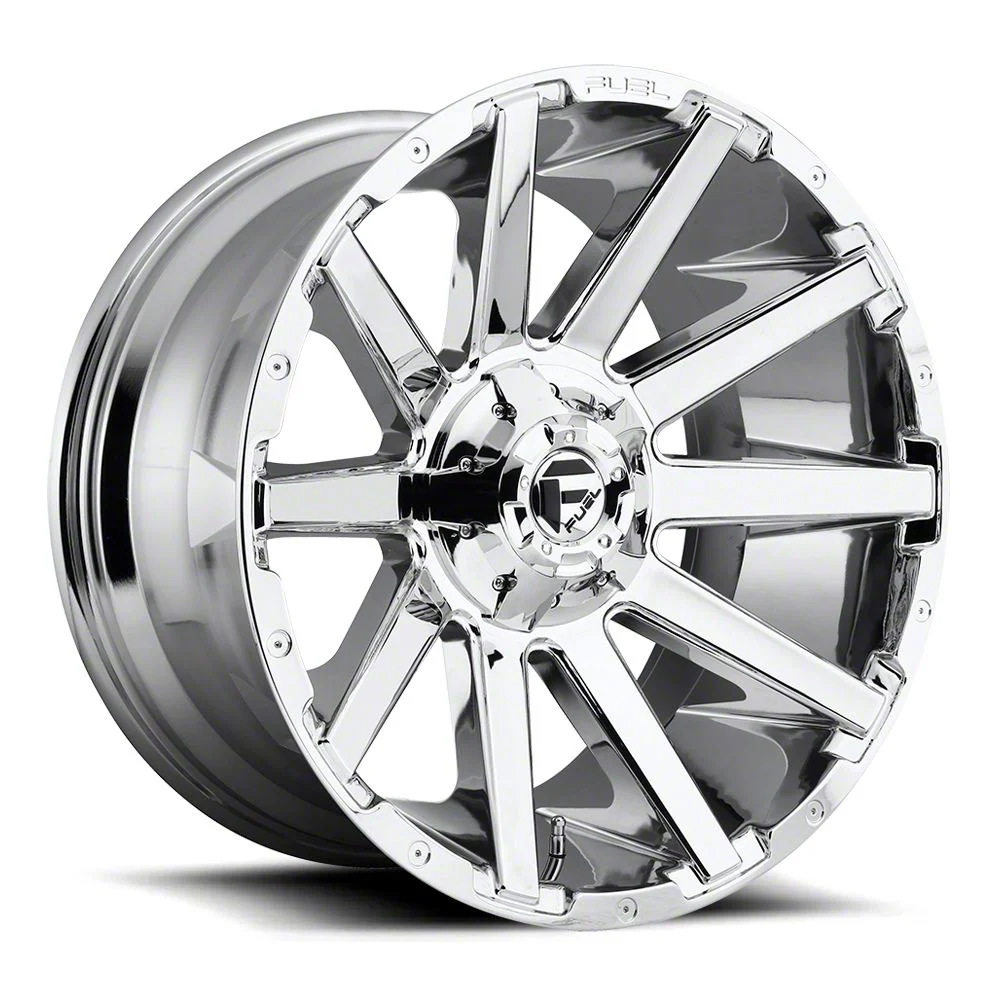 Fuel Wheels Contra Chrome 8-Lug Wheel; 20x10; -18mm Offset (17-22 F-350 Super Duty SRW)