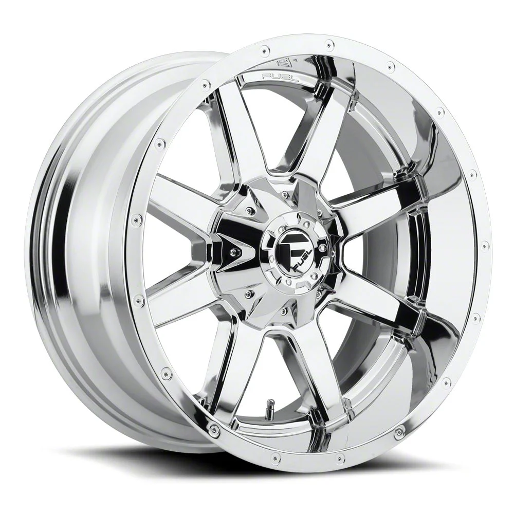 Fuel Wheels Maverick Chrome 8-Lug Wheel; 20x12; -44mm Offset (17-22 F-350 Super Duty SRW)