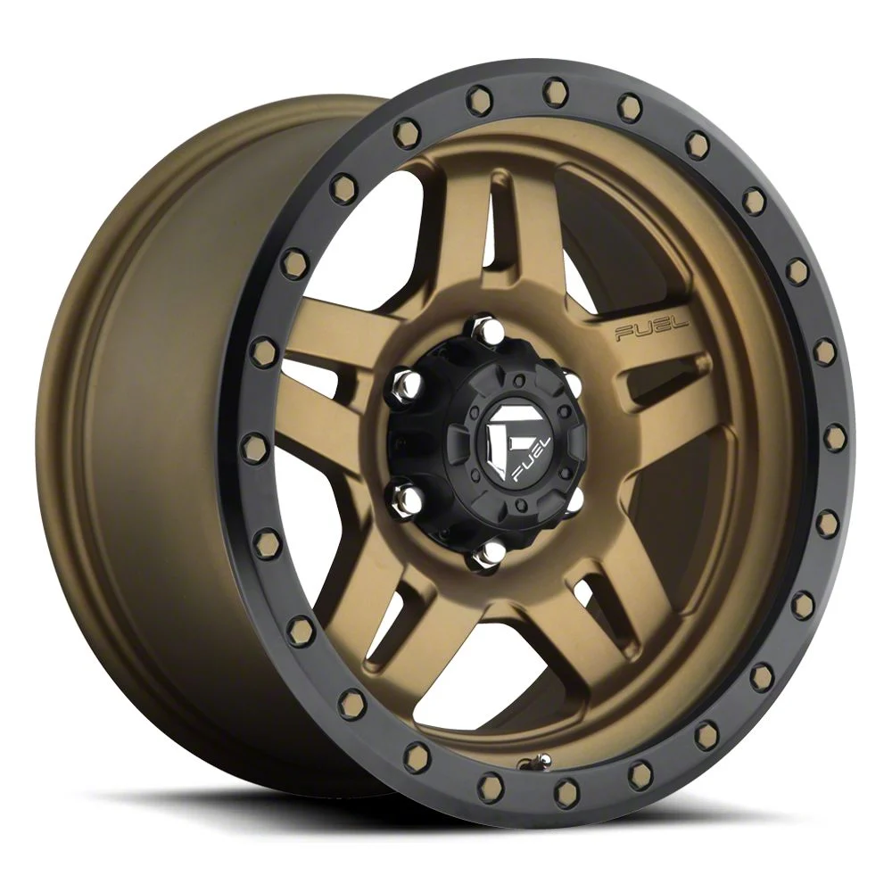 Fuel Wheels Anza Matte Bronze 8-Lug Wheel; 18x9; 1mm Offset (17-22 F-250 Super Duty)