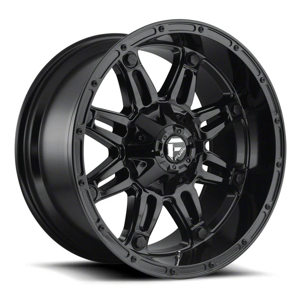 Fuel Wheels Hostage Gloss Black 8-Lug Wheel; 20x10; -18mm Offset (17-22 F-250 Super Duty)