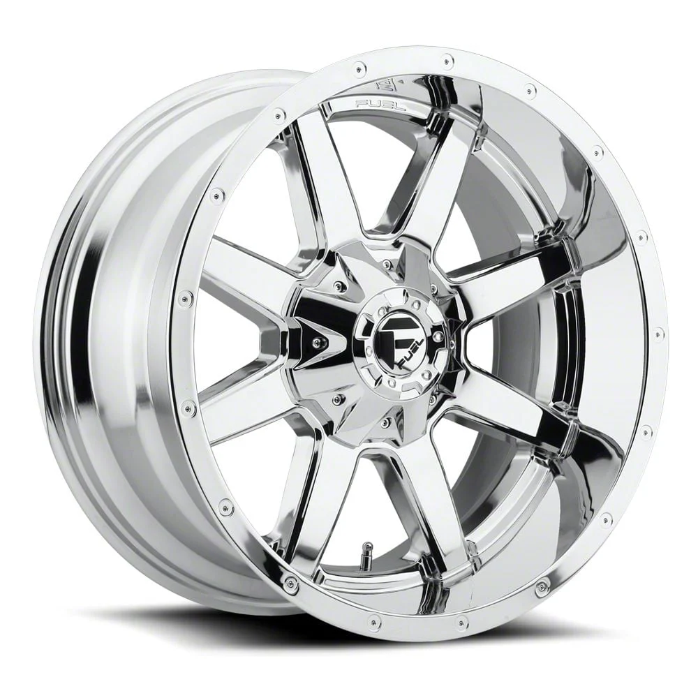 Fuel Wheels Maverick Chrome 8-Lug Wheel; 20x12; -44mm Offset (17-22 F-250 Super Duty)