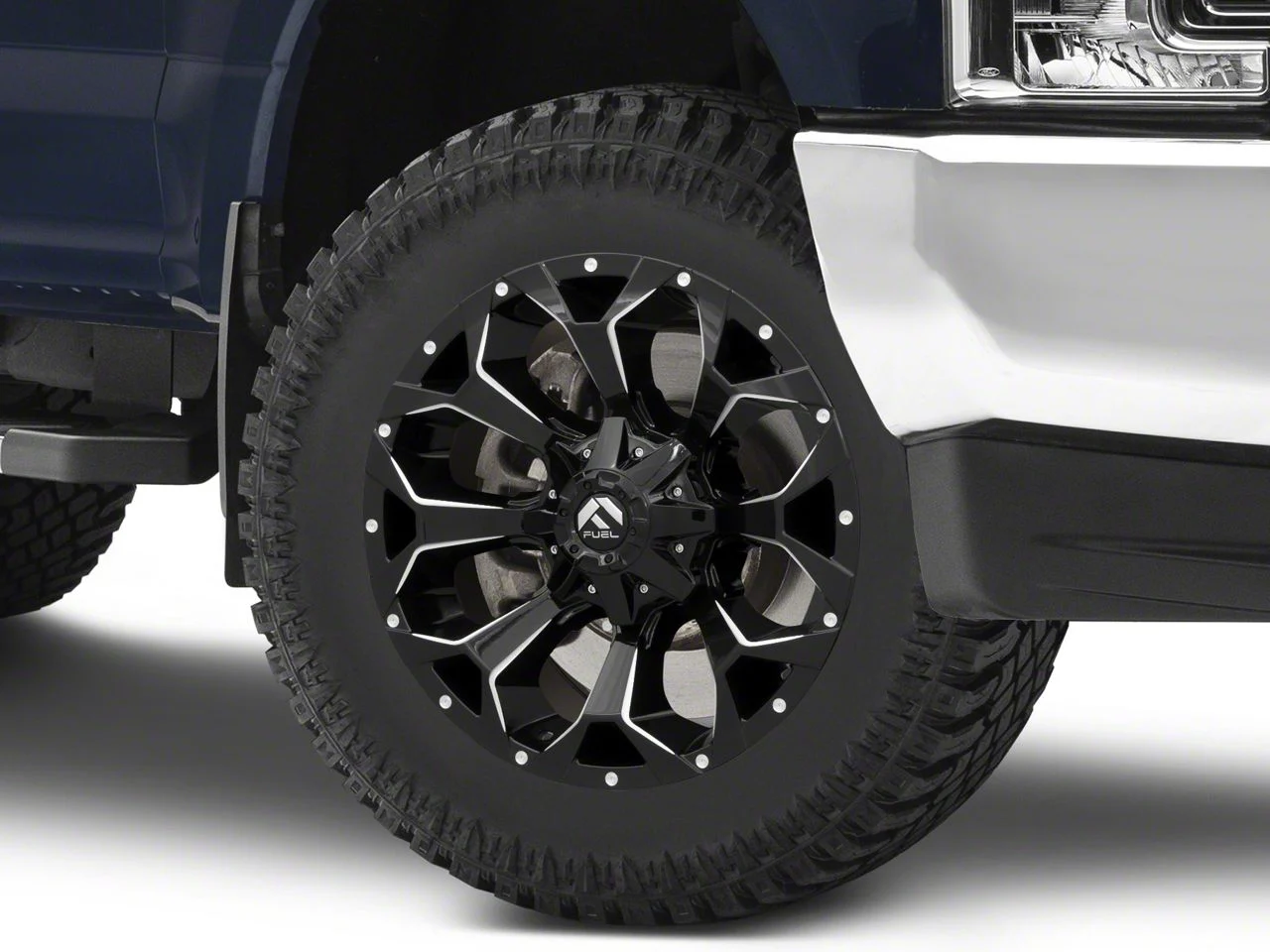 Fuel Wheels Assault Gloss Black 8-Lug Wheel; 20x9; 1mm Offset (17-22 F-350 Super Duty SRW)
