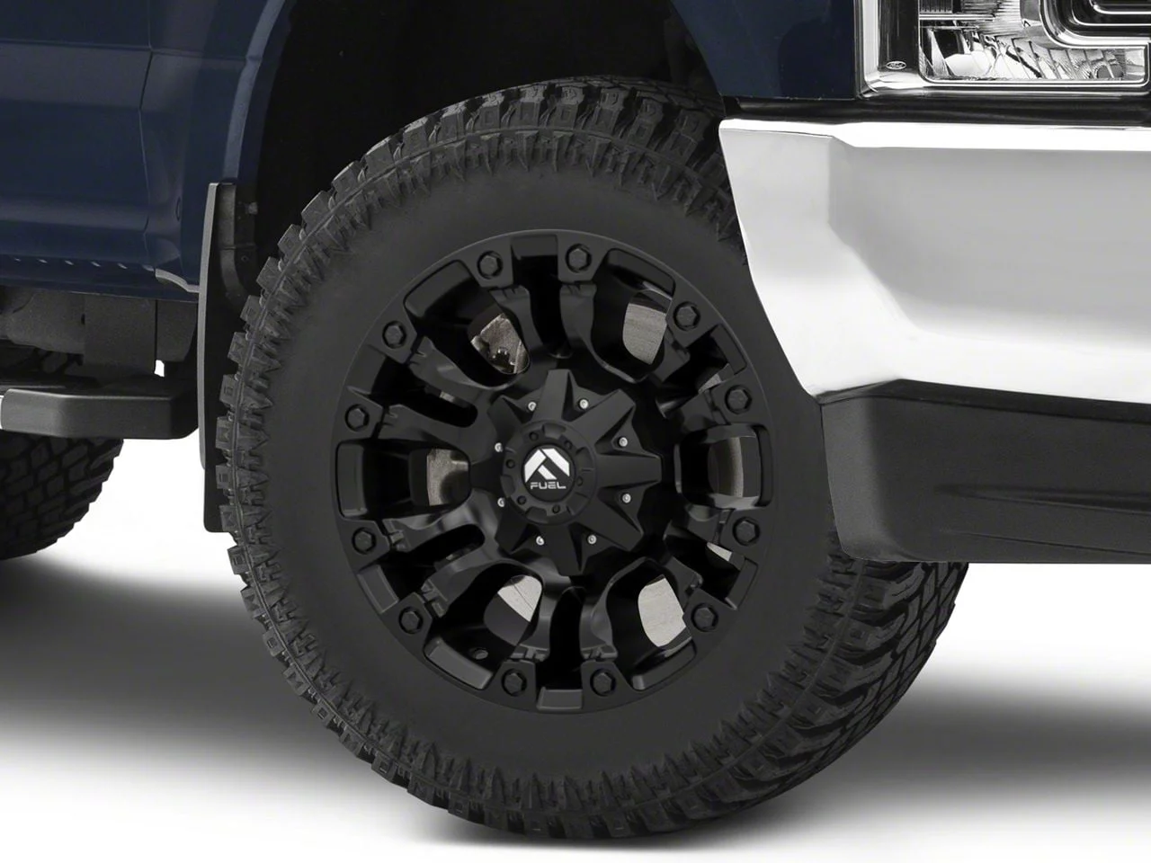 Fuel Wheels Vapor Matte Black 8-Lug Wheel; 20x9; 1mm Offset (17-22 F-350 Super Duty SRW)