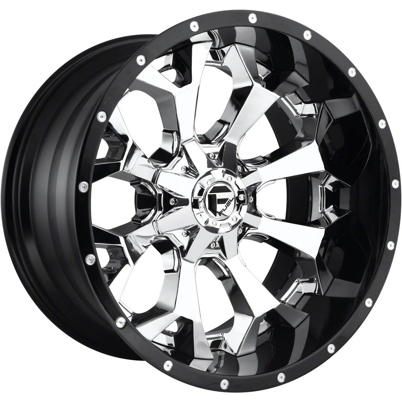 Fuel Wheels Assault Chrome 6-Lug Wheel; 20x10; -18mm Offset (21-26 F-150)