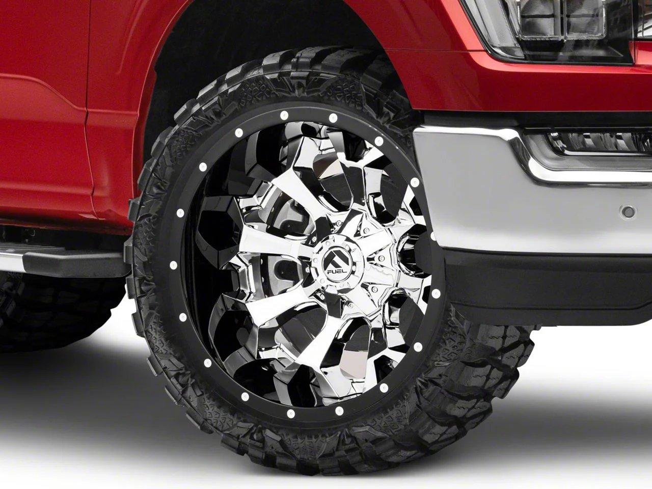 Fuel Wheels Assault Chrome 6-Lug Wheel; 22x12; -44mm Offset (21-26 F-150)