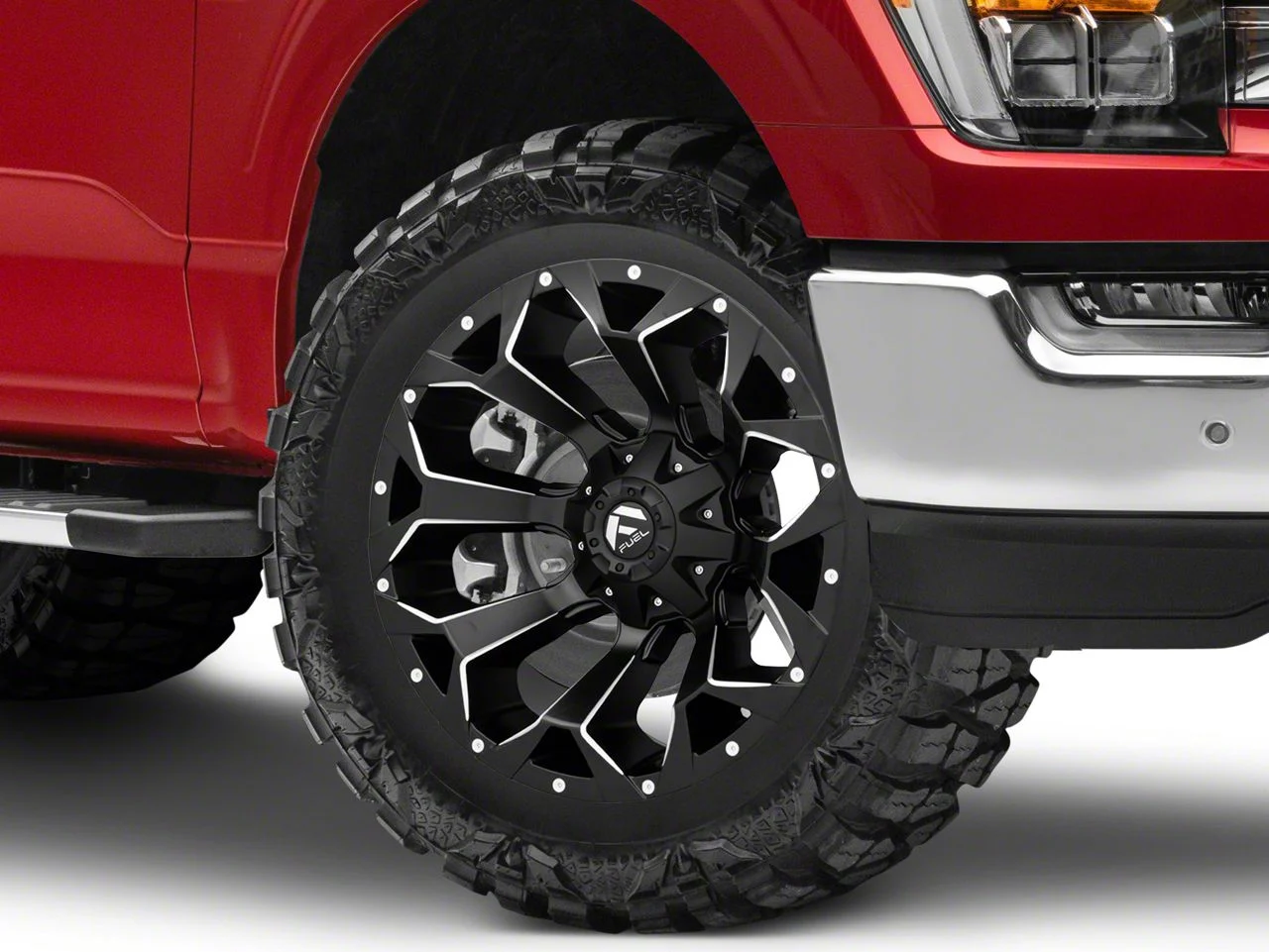Fuel Wheels Assault Satin Black Milled 6-Lug Wheel; 20x12; -43mm Offset (21-26 F-150)