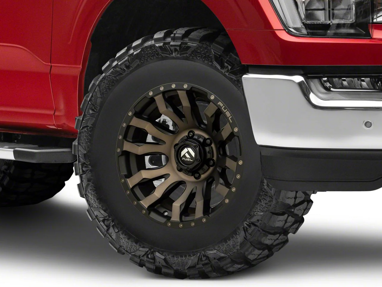 Fuel Wheels Blitz Matte Black with Dark Tint 6-Lug Wheel; 17x9; -12mm Offset (21-26 F-150)