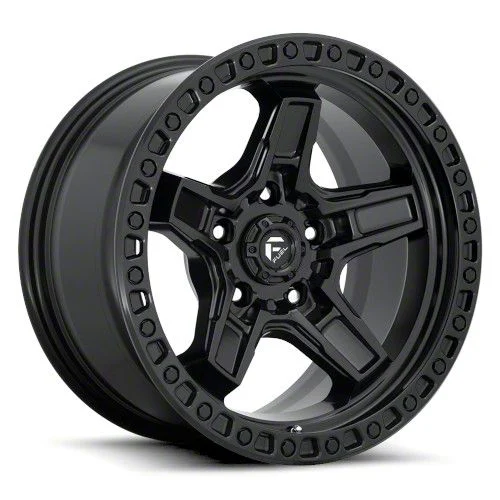 Fuel Wheels Kicker Matte Black 6-Lug Wheel; 20x9; 1mm Offset (21-26 F-150)
