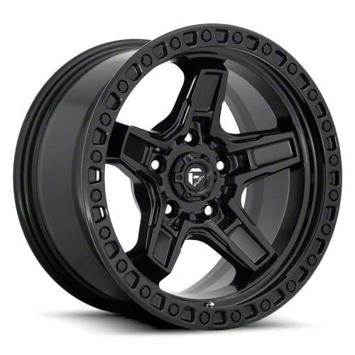 Fuel Wheels Kicker Matte Black 6-Lug Wheel; 20x9; 20mm Offset (21-26 F-150)