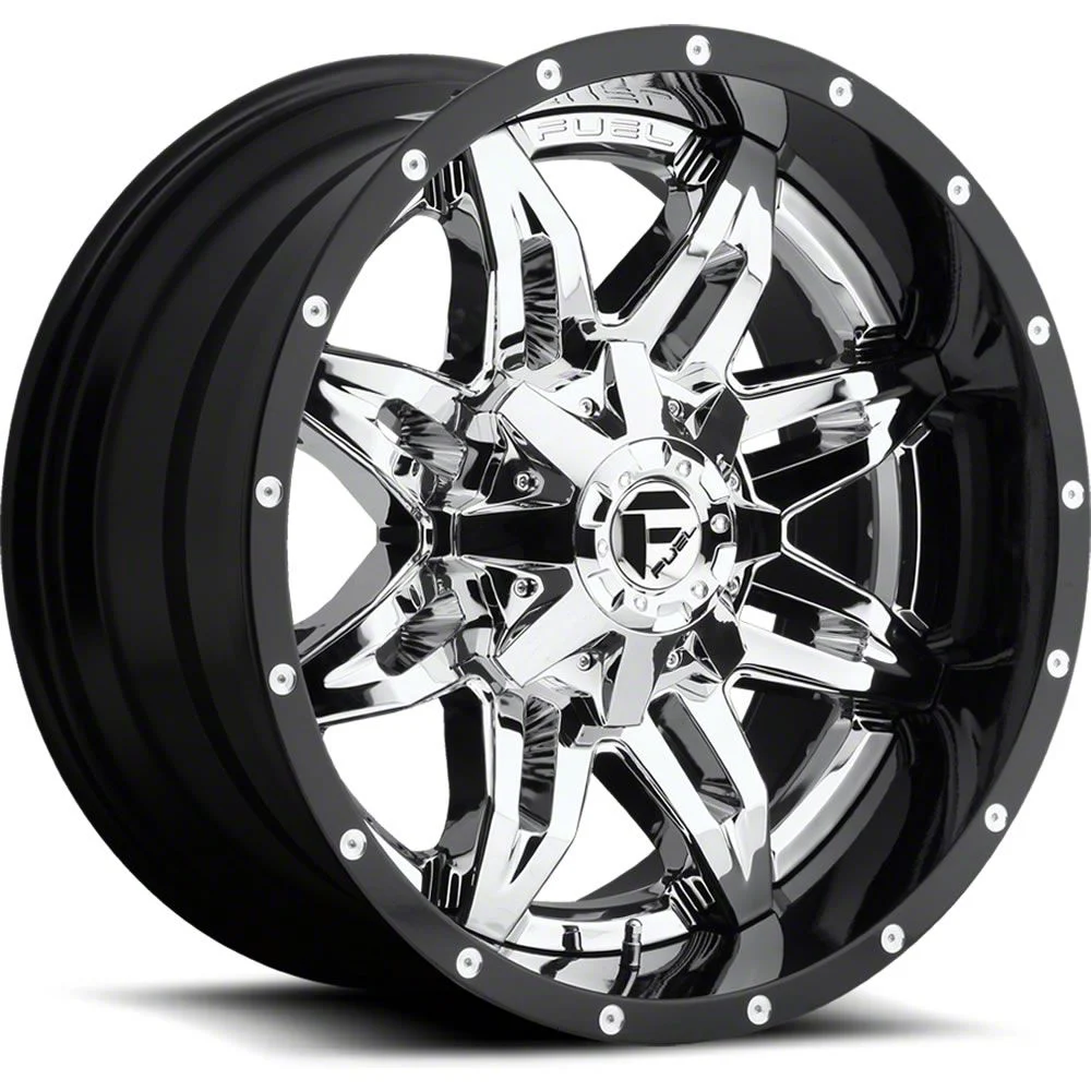 Fuel Wheels Lethal Chrome 6-Lug Wheel; 20x10; -19mm Offset (21-26 F-150)