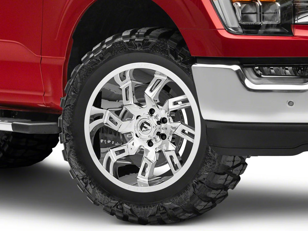 Fuel Wheels Lockdown Chrome 6-Lug Wheel; 20x10; -18mm Offset (21-26 F-150)