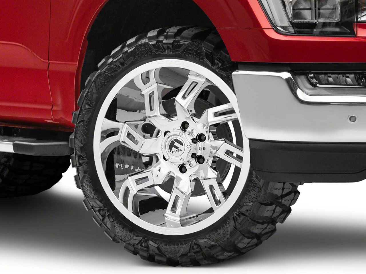 Fuel Wheels Lockdown Chrome 6-Lug Wheel; 22x10; -18mm Offset (21-26 F-150)