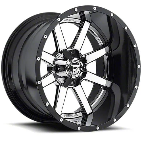 Fuel Wheels Maverick 2-Piece Chrome 6-Lug Wheel; 20x12; -44mm Offset (21-26 F-150)