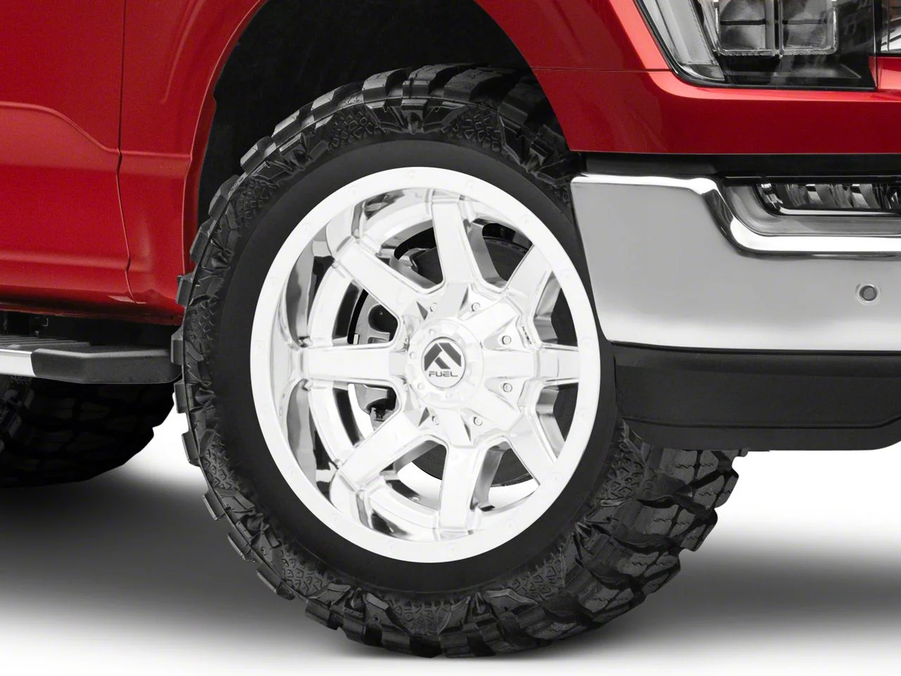 Fuel Wheels Maverick Chrome 6-Lug Wheel; 20x10; -19mm Offset (21-26 F-150)