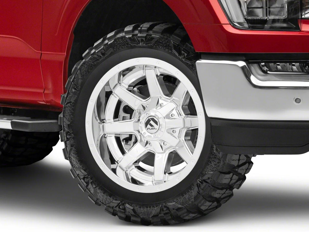 Fuel Wheels Maverick Chrome 6-Lug Wheel; 20x10; -24mm Offset (21-26 F-150)