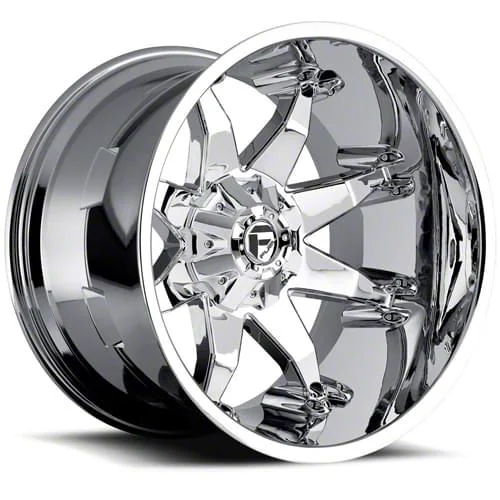 Fuel Wheels Octane Chrome 6-Lug Wheel; 20x12; -44mm Offset (21-26 F-150)