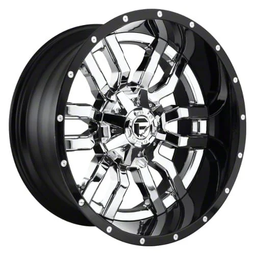 Fuel Wheels Sledge Chrome 6-Lug Wheel; 22x10; -13mm Offset (21-26 F-150)