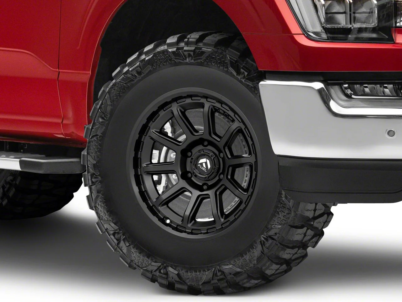 Fuel Wheels Torque Matte Black 6-Lug Wheel; 17x9; -12mm Offset (21-26 F-150)