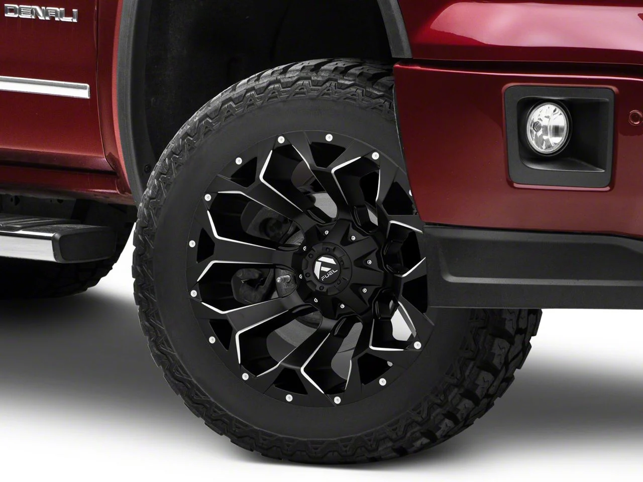 Fuel Wheels Assault Satin Black Milled 6-Lug Wheel; 20x10; -18mm Offset (14-18 Sierra 1500)