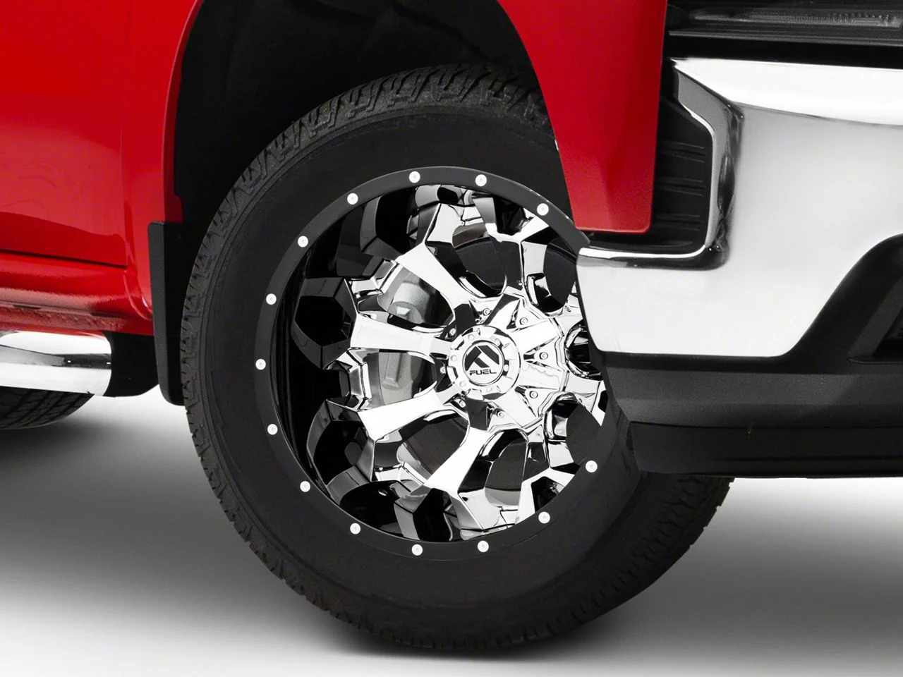 Fuel Wheels Assault Chrome 6-Lug Wheel; 20x12; -43mm Offset (19-26 Silverado 1500)