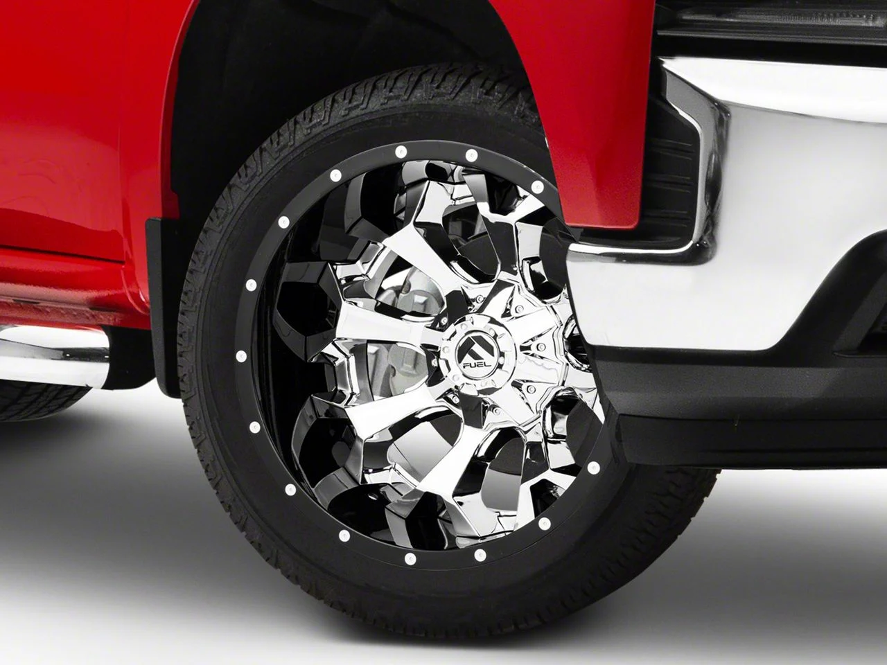 Fuel Wheels Assault Chrome 6-Lug Wheel; 22x12; -44mm Offset (19-26 Silverado 1500)