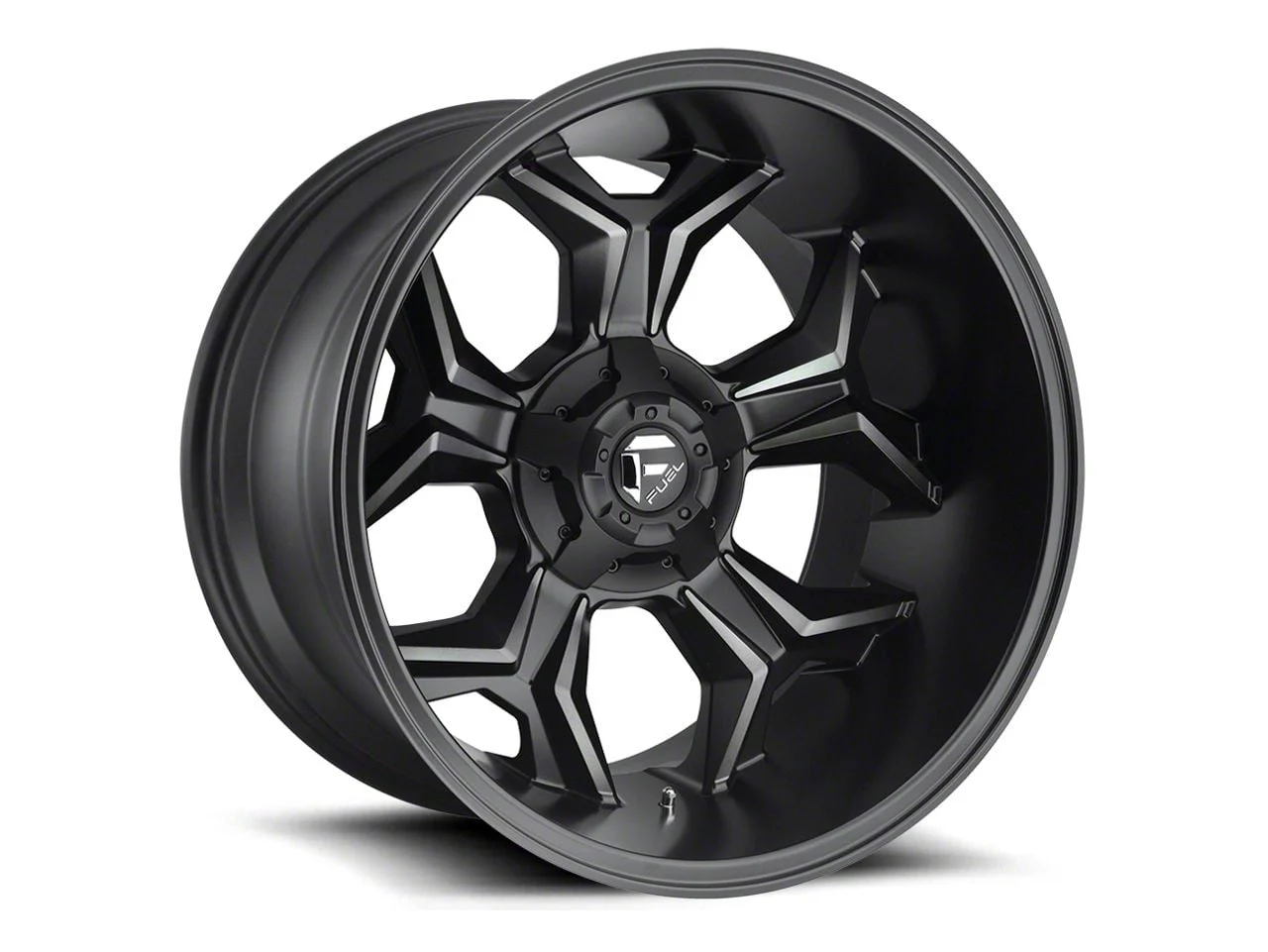 Fuel Wheels Avenger Matte Black Machined with Dark Tint 6-Lug Wheel; 20x12; -44mm Offset (09-14 F-150)