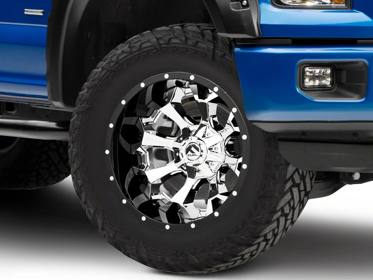 Fuel Wheels Assault Chrome 6-Lug Wheel; 20x12; -43mm Offset (15-20 F-150)