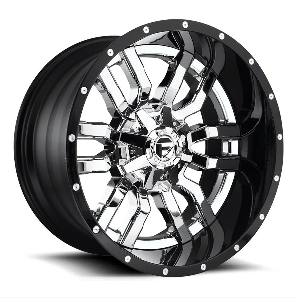 Fuel Wheels Sledge Chrome 6-Lug Wheel; 20x10; -18mm Offset (15-20 F-150)
