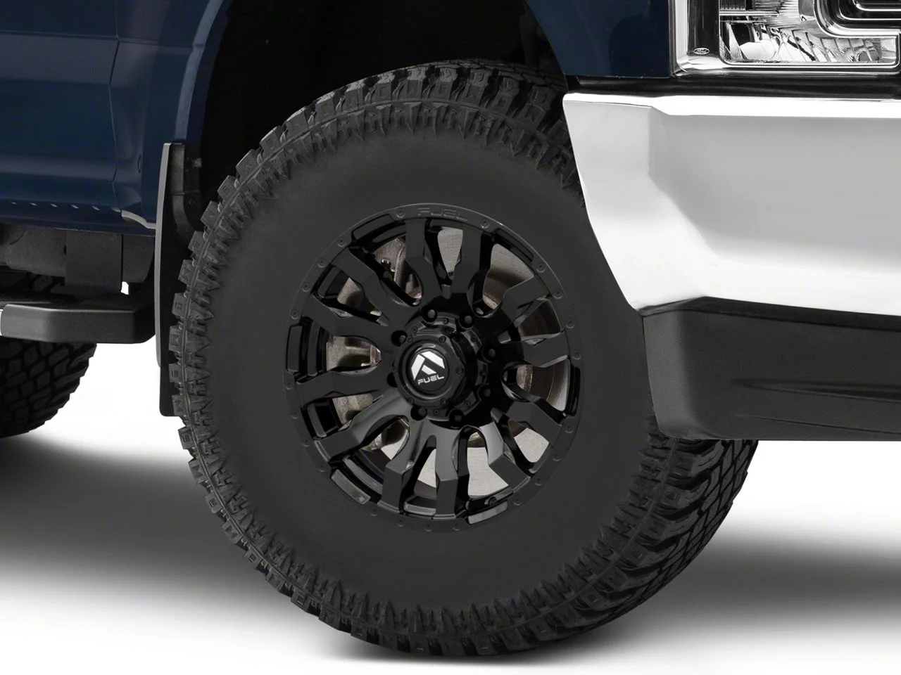 Fuel Wheels Blitz Gloss Black 8-Lug Wheel; 17x9; -12mm Offset (17-22 F-350 Super Duty SRW)