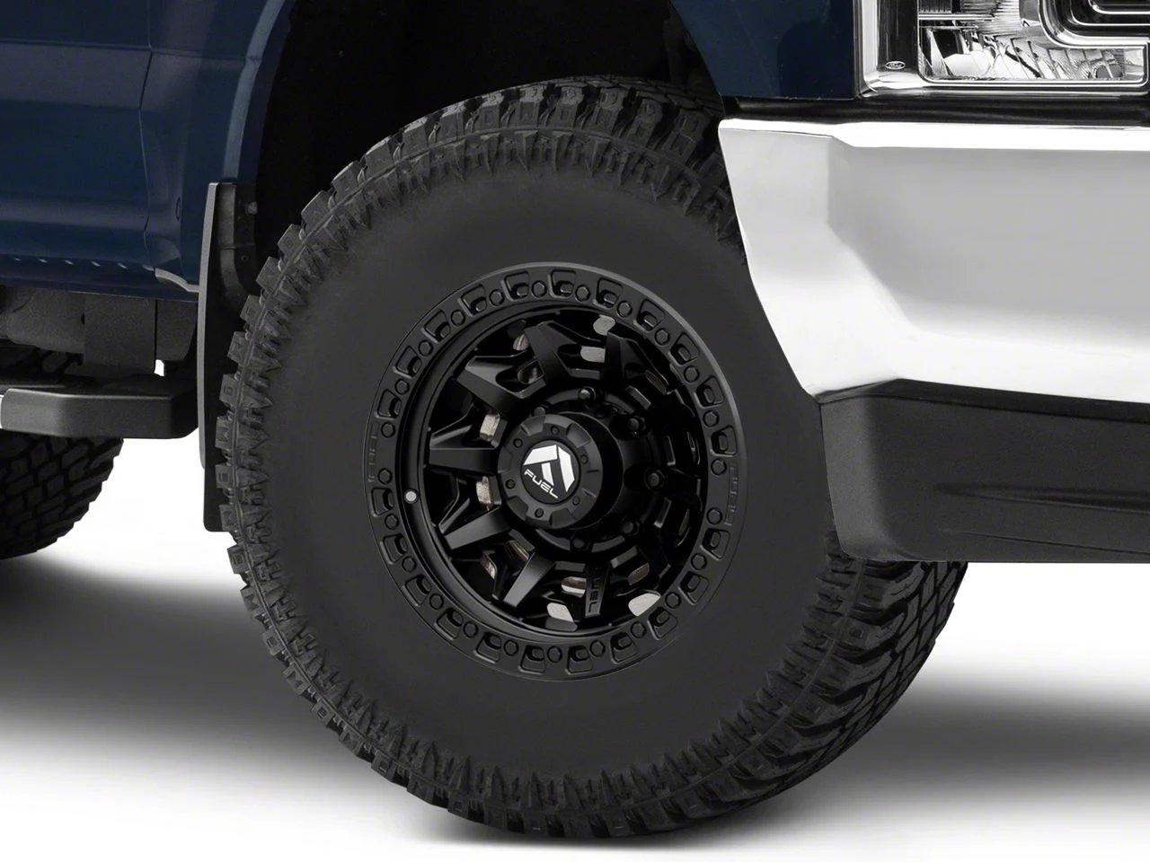 Fuel Wheels Covert Matte Black 8-Lug Wheel; 17x9; 1mm Offset (17-22 F-350 Super Duty SRW)
