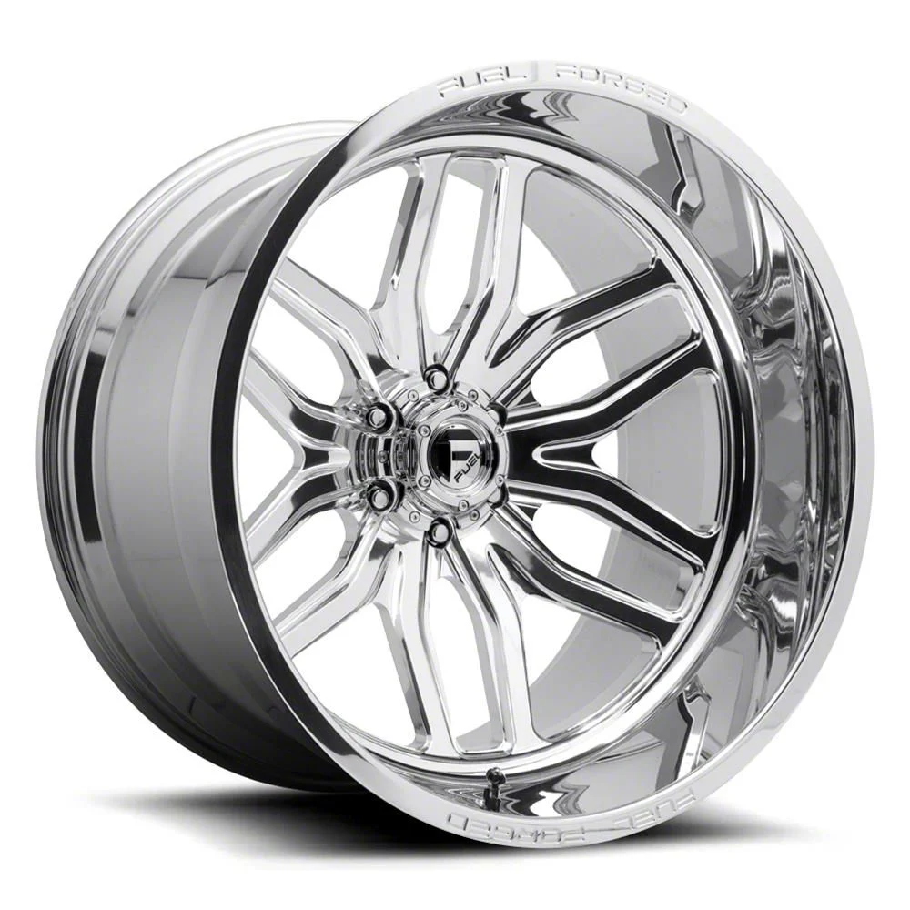 Fuel Wheels FFC66 Gloss Black Milled 8-Lug Wheel; 22x12; -51mm Offset (17-22 F-350 Super Duty SRW)
