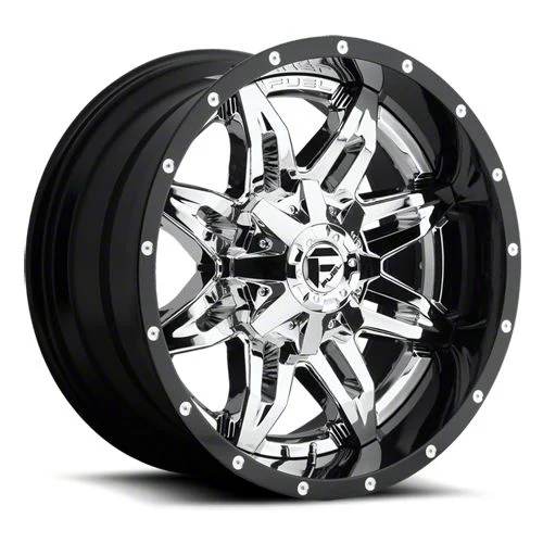 Fuel Wheels Lethal Chrome 6-Lug Wheel; 20x10; -19mm Offset (14-18 Sierra 1500)