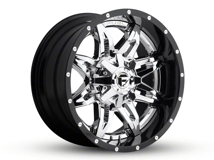 Fuel Wheels Lethal Chrome 6-Lug Wheel; 20x10; -19mm Offset (14-18 Silverado 1500)