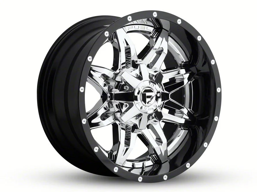 Fuel Wheels Lethal Chrome 6-Lug Wheel; 20x10; -19mm Offset (07-13 Silverado 1500)