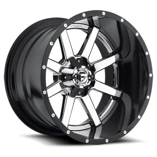 Fuel Wheels Maverick 2-Piece Chrome 6-Lug Wheel; 20x12; -44mm Offset (14-18 Sierra 1500)