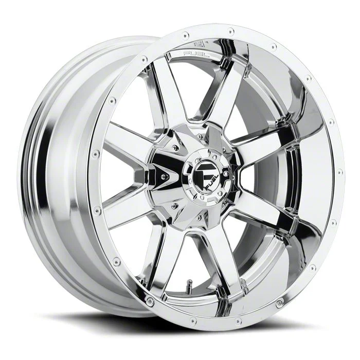 Fuel Wheels Maverick Chrome 6-Lug Wheel; 20x14; -76mm Offset (14-18 Sierra 1500)