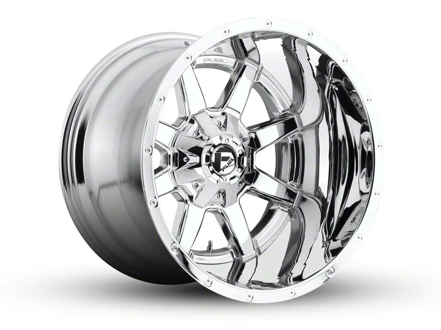 Fuel Wheels Maverick Chrome 6-Lug Wheel; 20x14; -76mm Offset (19-26 Silverado 1500)