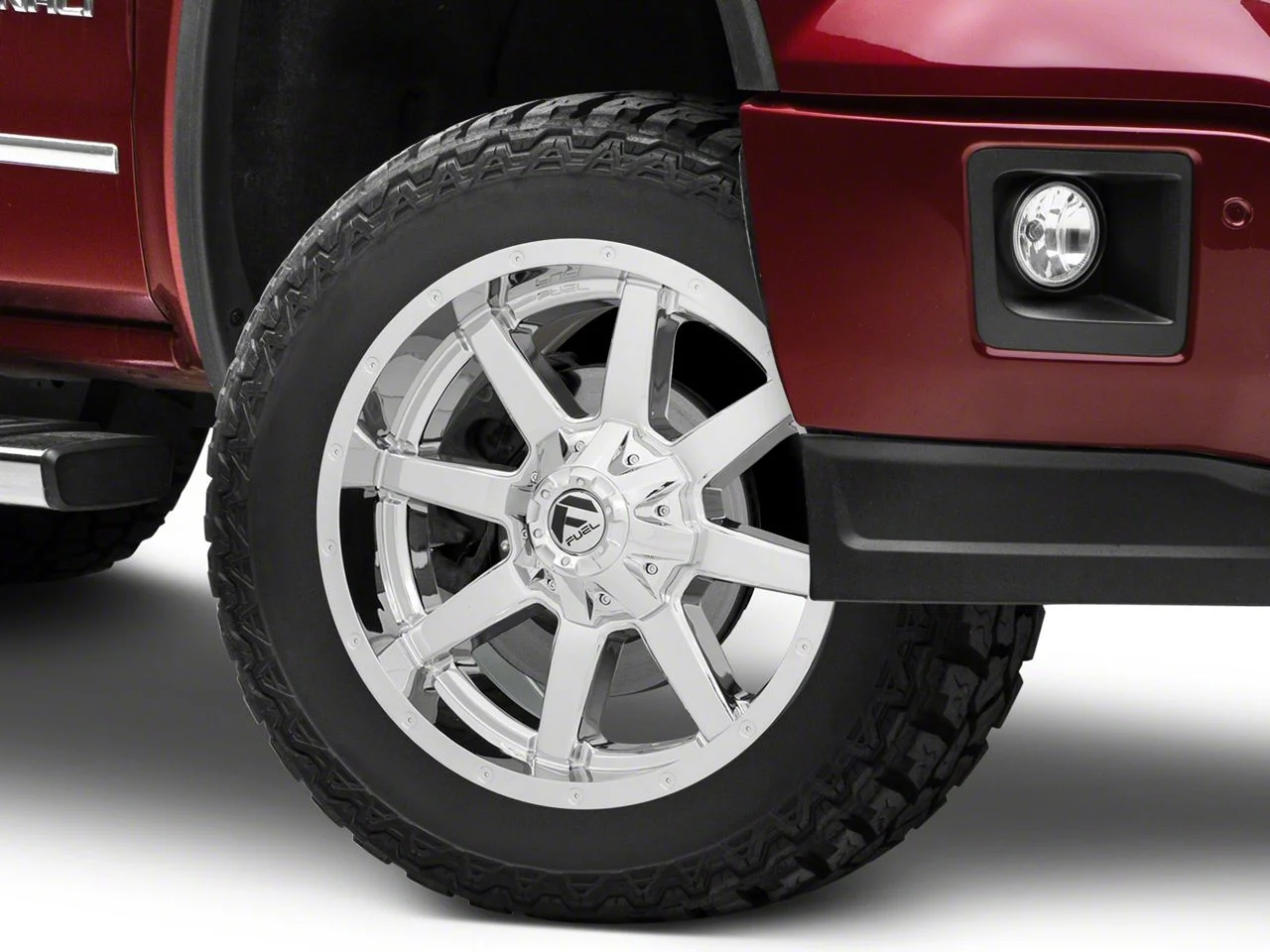 Fuel Wheels Maverick Chrome 6-Lug Wheel; 20x9; 1mm Offset (14-18 Sierra 1500)