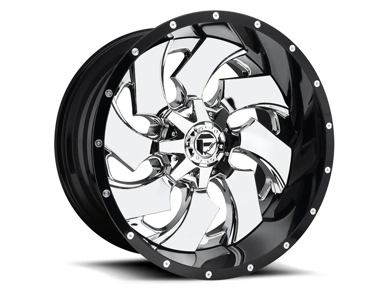 Fuel Wheels Maverick Chrome 6-Lug Wheel; 24x16; -100mm Offset (19-26 Silverado 1500)