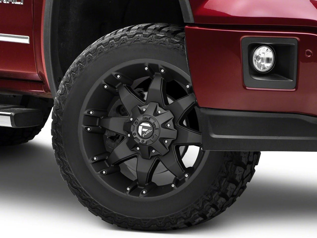 Fuel Wheels Octane Matte Black 6-Lug Wheel; 20x12; -44mm Offset (14-18 Sierra 1500)