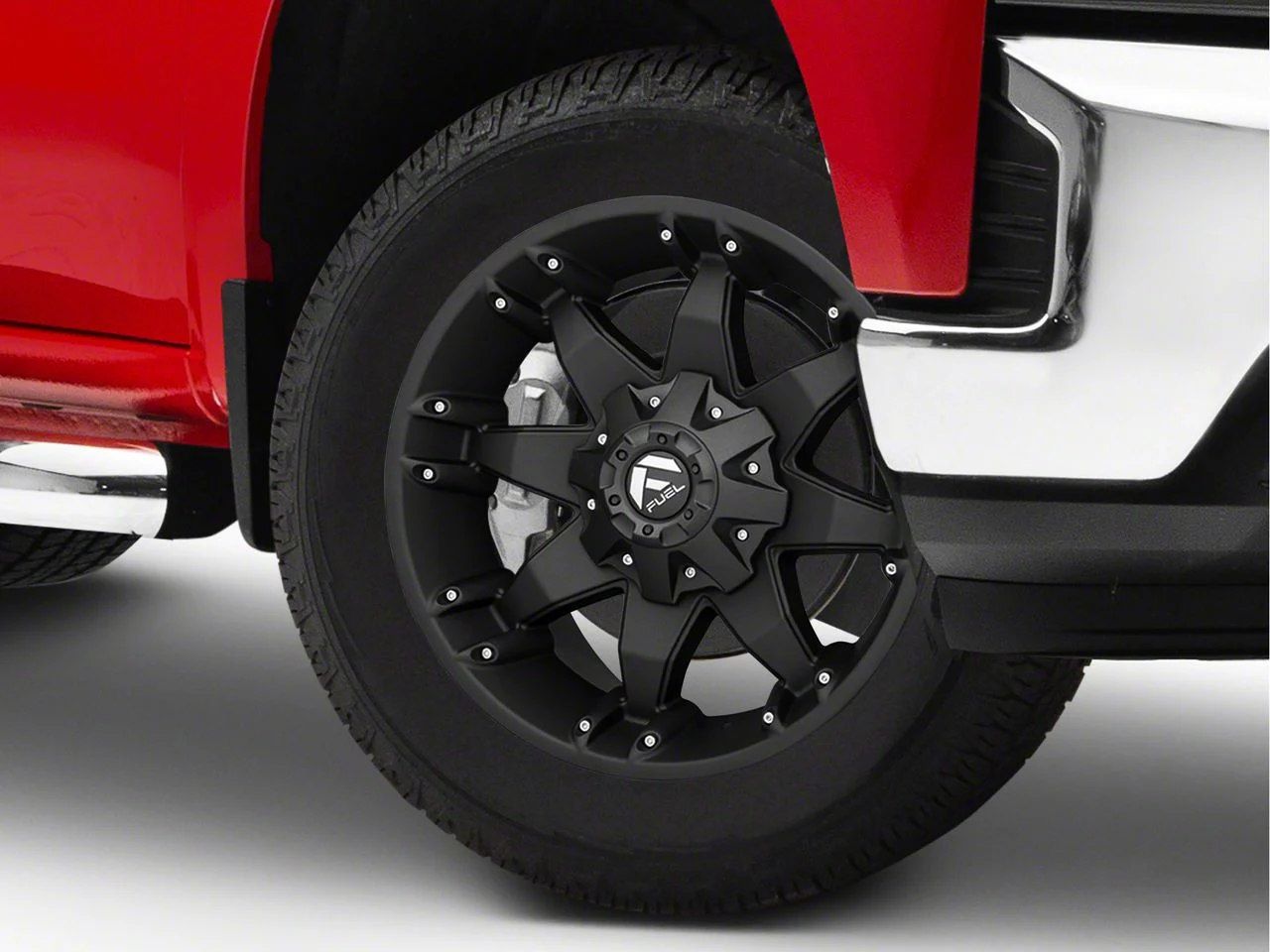 Fuel Wheels Octane Matte Black 6-Lug Wheel; 20x12; -44mm Offset (19-26 Silverado 1500)