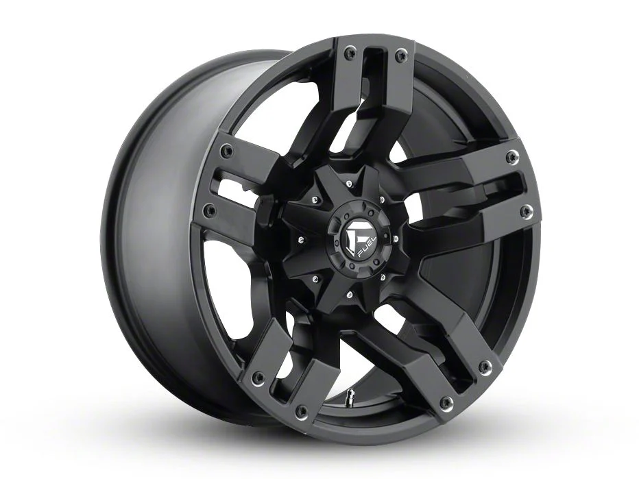 Fuel Wheels Pump Matte Black 6-Lug Wheel; 20x10; -24mm Offset (19-26 Silverado 1500)