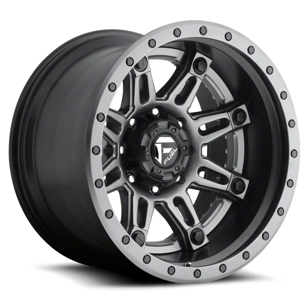 Fuel Wheels Hostage 2-Piece Anthracite 6-Lug Wheel; 20x10; -19mm Offset (19-26 RAM 1500)