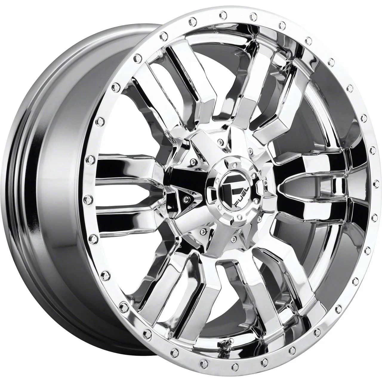 Fuel Wheels Sledge Chrome 8-Lug Wheel; 20x10; -18mm Offset (19-26 RAM 2500)